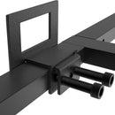 Non Slip Mattress Gaskets for Metal Bed Frame, Mattress Holder in Place Gripper, Adjustable Mattress Retainer Bar, Keep Mattress from Sliding Gripper, 6 PCS, Black