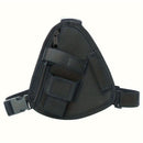 Chest Rig Bag Adjustable, Walkie Talkie Portable Vest Chest Bag Pouch Black with Adjustable Strap Chest Bag for Men Women Night Running Exercise Hiking（black）