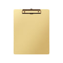 Stainless Steel Metal Clipboard,B6 and Letter Size Paper Clipboard for Home, Office, Hospital, Business（21*15cm）