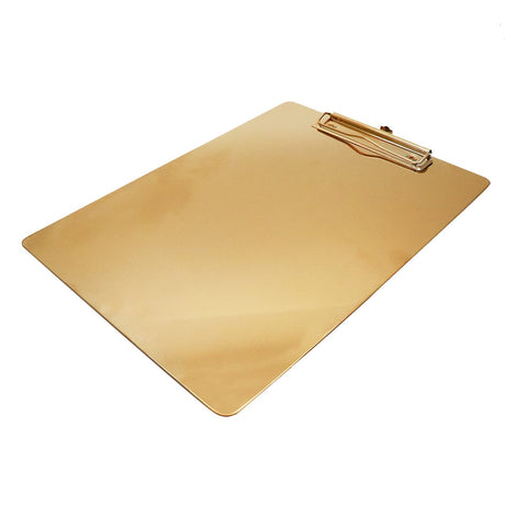 Stainless Steel Metal Clipboard,B6 and Letter Size Paper Clipboard for Home, Office, Hospital, Business（21*15cm）