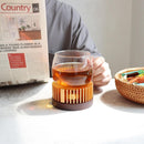 Teapot Warmer,Durable Tea Warmer for Heating Tea, Coffee, Milk & Food, Made Aluminum & Wood, Compatible with Most Standard Teapots