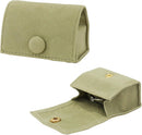 2pcs Compact Ring Box with Plush Interior and Exterior - Keep Your Rings Safe and Stylish On-The-Go. Ideal Gift for Women, Wife, Mom, Daughter, and Friends(Green)