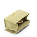 2pcs Compact Ring Box with Plush Interior and Exterior - Keep Your Rings Safe and Stylish On-The-Go. Ideal Gift for Women, Wife, Mom, Daughter, and Friends(Green)
