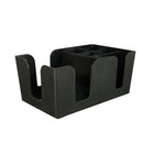 Multi functional tissue box, bar counter, straw box, storage mixing bar, storage box, KTV storage box（Black）