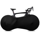 Bike Wheel Cover Indoor Dust-Proof and High Elasticity Bicycle Wheel Bag mountain bike protective cover, outdoor（Half Pack Black）