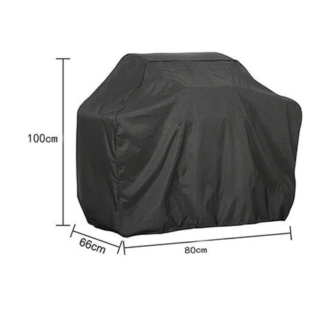 Grill Cover, BBQ Gas Grill Cover for Outdoor Grill, Waterproof, Anti-UV, Rip-Proof, Fade Resistant Material, Barbecue Cover Black 100*66*80cm