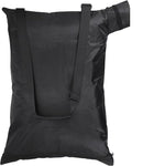 Blower Bag Black Leaf Vacuum Bag Leaf Blower Replacement Bag , Adjustable Leaf Blower Mulcher Bag Bottom Debris Zipper Bag Fallen Leaves Collection Bag 420D