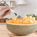2-in-1 Stainless Steel Fruit Cutter, Dual Head Watermelon Fork Slicer Cutter Tool, Summer Watermelon Fruit Cutting Home Kitchen Gadgets (2Pcs)