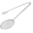 Stainless Steel Drain Oil Fried Food Strainer with Clip Fry Tool Oil Skimmer Food Clip Tong Filter Strainer Mesh