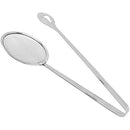 Stainless Steel Drain Oil Fried Food Strainer with Clip Fry Tool Oil Skimmer Food Clip Tong Filter Strainer Mesh