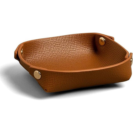 2pcs Ring key accessory tray, women's decorative jewelry tray rack, room decoration aesthetic gift, brown