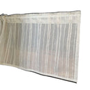 Cabinet Curtains Sink Skirt for Bathroom Kitchen Brown Stripes Cabinet Curtains for Classroom Home Farmhouse Rustic Drape Under Desk Privacy Drape for Laundry Room（30x150cm）