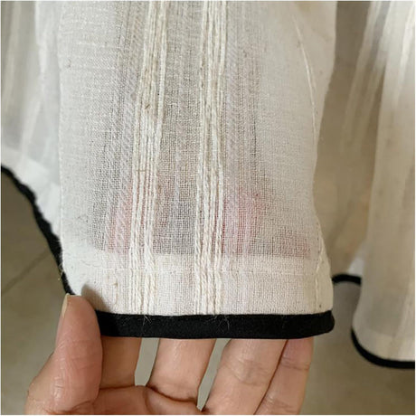 Cabinet Curtains Sink Skirt for Bathroom Kitchen Brown Stripes Cabinet Curtains for Classroom Home Farmhouse Rustic Drape Under Desk Privacy Drape for Laundry Room（30x150cm）