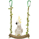 2pcs Toy  Chicken Stand Bird Chew Toy for Birds Parrots Training Stand Holder Bird Toy Chickens and Parrots Bird Swings Birdcage Accessories