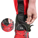 Waterproof Gators for Hiking Boots and Shoes Lightweight Adjustable Leg Gaiters for Men Women Gaiters for Hiking Snowshoeing（Red adult）