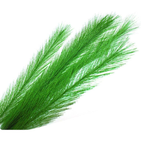 3Pcs Aquarium Decorations Fish Tank Artificial Green Water Plants Made of Silk Fabrics Plastic（30cm light green）