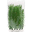 3Pcs Aquarium Decorations Fish Tank Artificial Green Water Plants Made of Silk Fabrics Plastic（30cm light green）