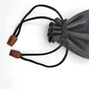 leather pouch suede drawstring belt bag coin & jewelry waist purse – Pouch Coin Purse Storage Renaissance Dice Bag