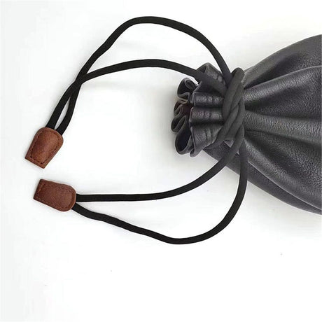 leather pouch suede drawstring belt bag coin & jewelry waist purse – Pouch Coin Purse Storage Renaissance Dice Bag
