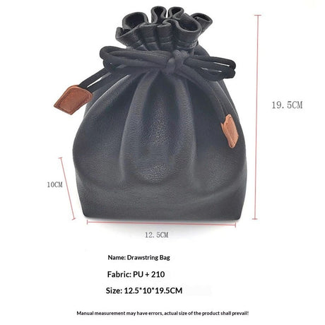leather pouch suede drawstring belt bag coin & jewelry waist purse – Pouch Coin Purse Storage Renaissance Dice Bag