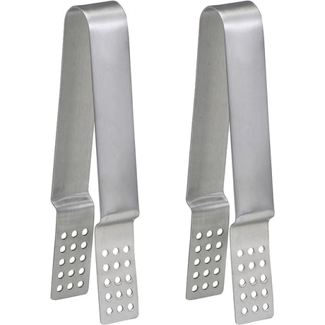 2pcs Tea Bag Squeezer Stainless Steel Teabag Tong Strainer Holder Tea Bag Spoon Tea Bag Tongs Strainer Grip Tea Bag Strainer for Loose Black Tea Gripping Ice Cube, Sugar