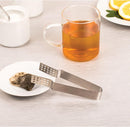 2pcs Tea Bag Squeezer Stainless Steel Teabag Tong Strainer Holder Tea Bag Spoon Tea Bag Tongs Strainer Grip Tea Bag Strainer for Loose Black Tea Gripping Ice Cube, Sugar