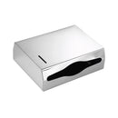 Paper Towel Dispenser Wall Mount - Large Capacity Stainless Steel Tissue Holder, Suitable for Bathrooms and Public Places, 304 sandblasted