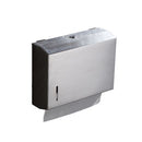 Paper Towel Dispenser Wall Mount - Large Capacity Stainless Steel Tissue Holder, Suitable for Bathrooms and Public Places, 304 sandblasted