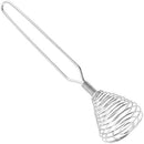2pcs Mini French Spring Whisk, Silver Stainless Steel Spring Coil Whisk, Hand Eggbeater Egg Mixer Whisk Blender Stirring Beater