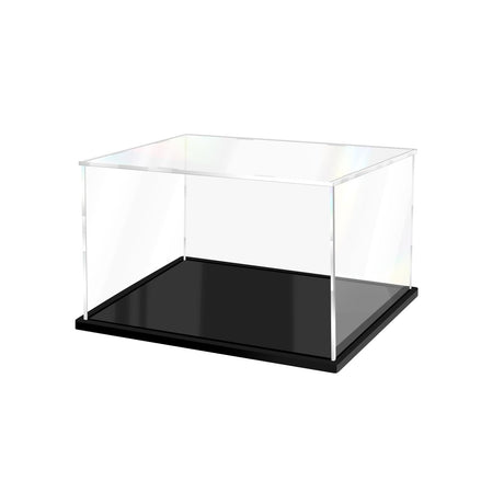 Acrylic Display Boxes for Collectibles Assemble Clear Acrylic Box Dustproof Protection Glass Case for Display Action Lego Figures Doll (10*10*10 cm)