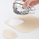 Heart-shaped Steel Handle 304 Stainless Steel Dumpling Mold Easy to Use Perfect Dumpling Tool