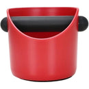 Coffee Knock Box Coffee Knock Box Grounds Container Anti Slip Dump Bin Grind Barista Goods Cafe Bar Accessories(Red)