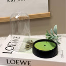 acrylic  Display Dome Cloche, Clear Bell Jar with Black Base,  Decorative Display Case, Home Decor, 1 Piece