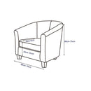 2-piece chair cover, telescopic chair cover, soft armrest chair cover, detachable furniture protector, living room armrest chair cover, navy blue