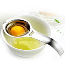 2pcs Egg separators, egg white and yolk separator, stainless steel, health and safety, separator, kitchen gadgets,egg separator for raw eggs（304 Stainless Steel ）