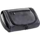 Minimalist Travel Toiletry Organizer Dopp Kit Water-resistant Shaving Bag for Toiletries Accessories, Door Room Essentials, Ideal Chrismas Gifts For Men（Black）