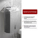 Paper Towel Dispenser - 304 Grade Stainless Steel, Wall Mounted, High Capacity Dispenser for Commercial Bathrooms, Restrooms
