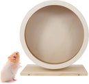 Small Pets Exercise Wheel Hamster Wooden Mute Running Spinner Wheel Play Toy for Rat Gerbil Mice Chinchillas Hedgehogs Guinea Pigs （Small 15*8.5*17CM)