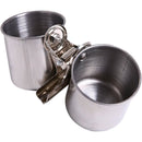 Bird Water Feeder Dishes Bird Bowl for Cage Coop Cups Parrot Food Hanging Pet Animal Stainless Steel Birdcage Bowls Feeding Perches Play Stand with Clamp