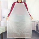 Bib Apron with Fixed Neck Strap and Utility Pocket – Full-Coverage Chef Apron for Kitchen, Restaurant & Café
