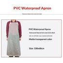 Bib Apron with Fixed Neck Strap and Utility Pocket – Full-Coverage Chef Apron for Kitchen, Restaurant & Café