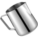 304 Stainless Steel Milk Frothing Pitcher 350ml+Pull flower needle, Espresso Steaming Pitcher with Decorating Pen for Espresso Machines, Cappuccino