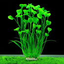 Plastic Fish Tank Plants, 2 Pack Artificial Tall Aquarium Plants for Fish Tank Decor,Fish tank landscaping decoration with aquatic plants  (Green)