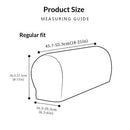 2 Pcs Plaid Stretch Armrest Covers Solid Color Non-Slip Arm Covers for Chairs Couch Sofa Armchair Slipcovers for Recliner Sofa with Twist Pins, denim blue