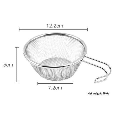 304 stainless steel filter screen, tea residue filter screen, flour and mung bean filter screen, outdoor snow bowl filter screen