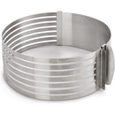 Cake Leveler Slicer, Adjustable Round Cake Rings, Cake cutter  Stainless Steel Cake Slicing Accessories, 6 inch