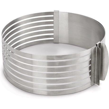 Cake Leveler Slicer, Adjustable Round Cake Rings, Cake cutter  Stainless Steel Cake Slicing Accessories, 6 inch