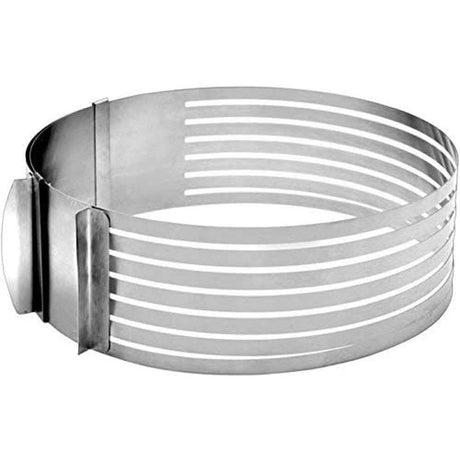 Cake Leveler Slicer, Adjustable Round Cake Rings, Cake cutter  Stainless Steel Cake Slicing Accessories, 6 inch