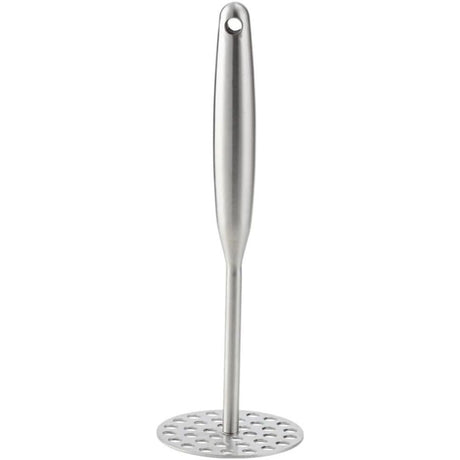 Stainless Steel Potato Masher - Heavy Duty Mashed Potato Maker, Avocado, Sweet Potato, Vegetable, Fruit Mash Tool