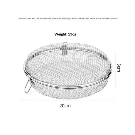 304 stainless steel air fryer accessories, drying grill, detachable dehydration rack, multifunctional drying mesh screen
